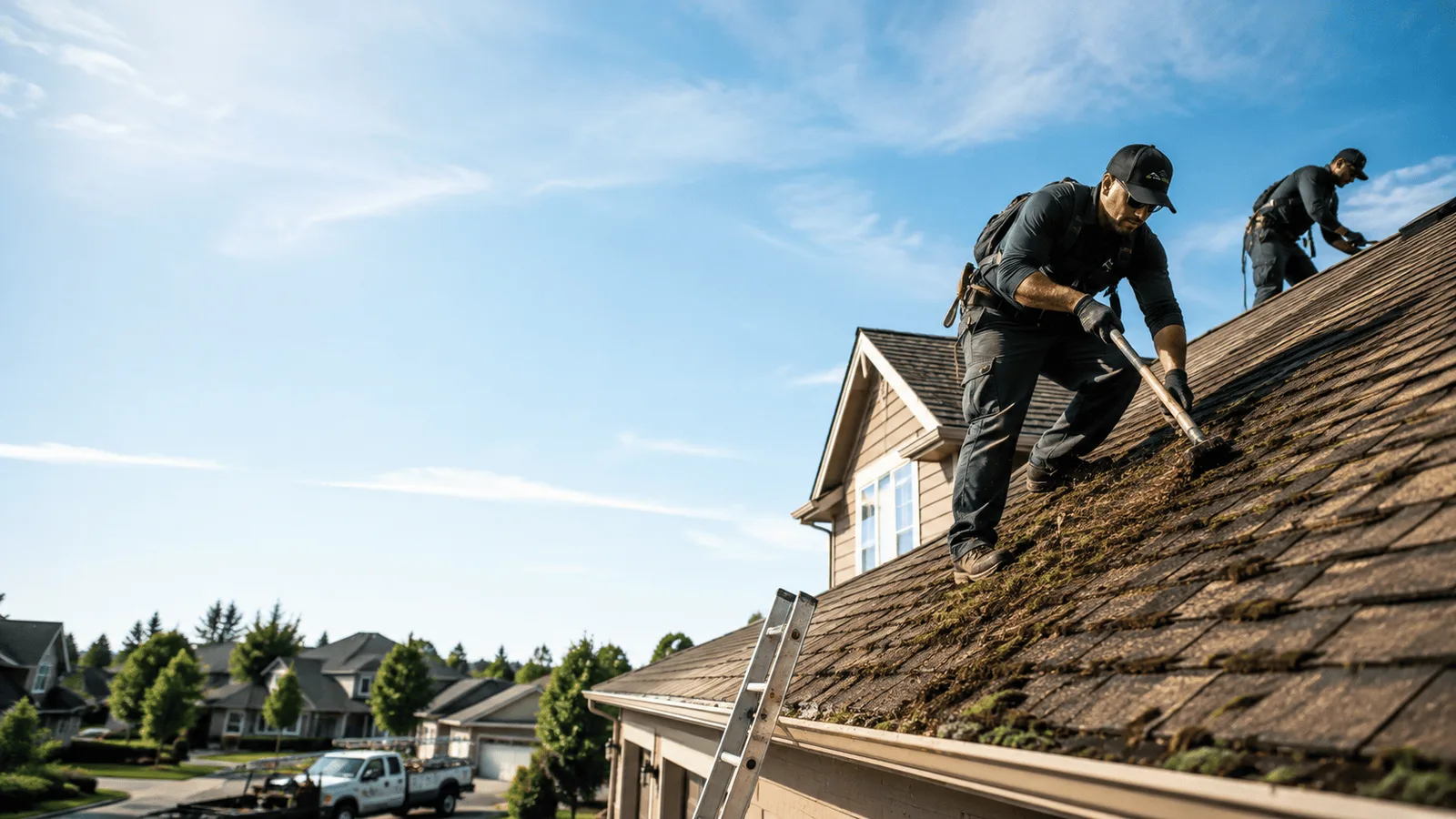Roof Moss Removal in Sandia, TX near me